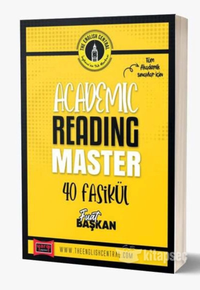 YDS Tüm Akademik İngilizce Sınavları İçin Academic Reading Master 40 Fasikül SegaCopy Fotokopi Merkezi
