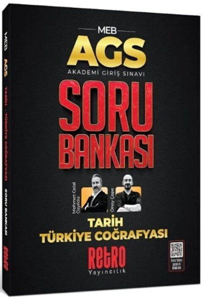 2025 MEB AGS Tarih ve Türkiye Coğrafyası Soru Bankası Retro Yayıncılık SegaCopy Fotokopi Merkezi