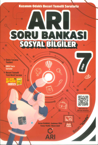 7. Sınıf Sosyal Bilgiler Arı Soru Bankası Arı Yayıncılık SegaCopy Fotokopi Merkezi