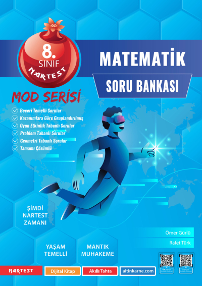8. Sınıf Mod Matematik Soru Bankası Nartest Yayınları SegaCopy Fotokopi Merkezi