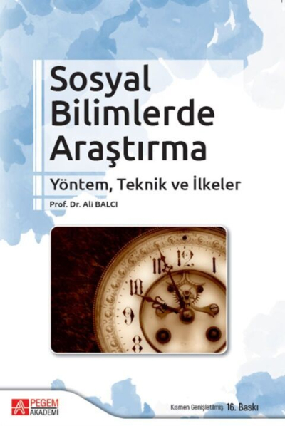 Sosyal Bilimlerde Araştırma Yöntem Teknik ve İlkeler Pegem Yayınları SegaCopy Fotokopi Merkezi