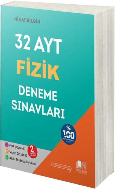 AYT Fizik 32 Deneme Sınavları Nihat Bilgin Yayınları SegaCopy Fotokopi Merkezi