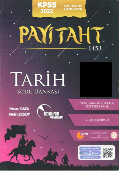 PAYİTAHT 1453 TARİH SORU BANKASI SORU BANKASI