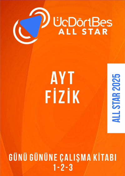 ALL STAR AYT FİZİK Günü Gününe Çalışma Kitabı (1-2-3 Hepsi Bir Arada) SegaCopy Fotokopi Merkezi