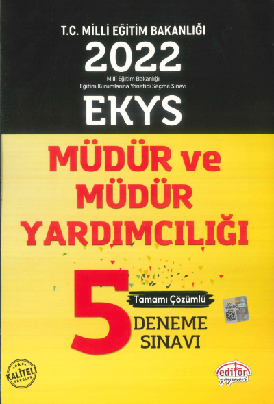 MÜDÜR VE MÜDÜR YARDIMCILIĞI 5 DENEME SINAVI TAMAMI ÇÖZÜMLÜ SegaCopy Fotokopi Merkezi