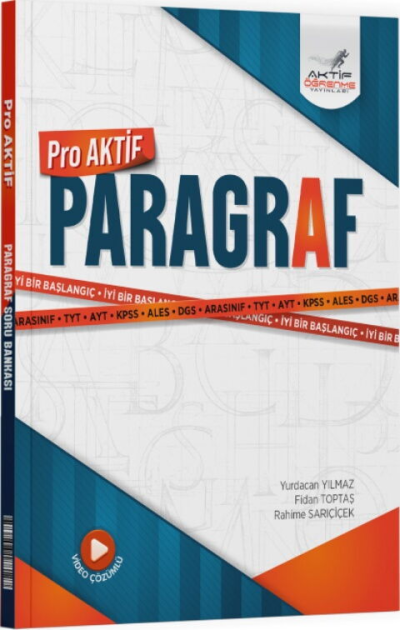 TYT AYT Paragraf Proaktif Soru Bankası Aktif Öğrenme