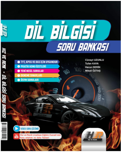 TYT AYT Dil Bilgisi Soru Bankası Hız ve Renk Yayınları SegaCopy Fotokopi Merkezi