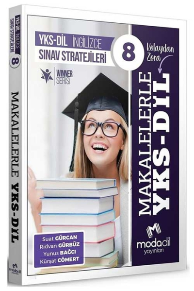 YKS DİL İngilizce Sınav Stratejileri 8 Makalelerle YKS DİL Modadil Yayınları SegaCopy Fotokopi Merkezi