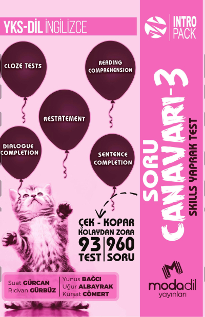 YKS-DİL Soru Canavarı-3 SegaCopy Fotokopi Merkezi