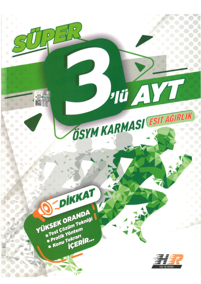 AYT Eşit Ağırlık 3 lü Deneme SegaCopy Fotokopi Merkezi