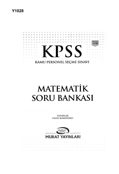 KPSS MATEMATİK SORU BANKASI ÇÖZÜMLÜ SegaCopy Fotokopi Merkezi