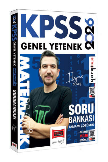2026 KPSS Matematik Soru Bankası Çözümlü - İlyas Güneş Yargı Yayınları SegaCopy Fotokopi Merkezi