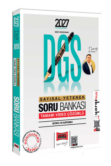 2027 DGS Sayısal Yetenek Tamamı Video Çözümlü Soru Bankası Yargı Yayınları