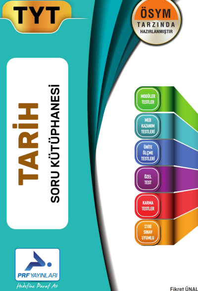 TYT Tarih Ösym Tarzında Hazırlanmış Soru Kütüphanesi Prf Paraf Yayınları SegaCopy Fotokopi Merkezi