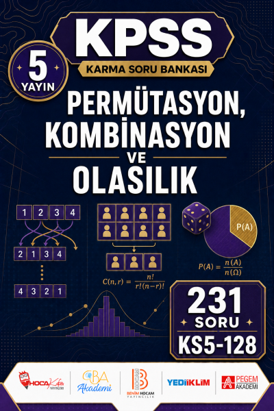 Permütasyon, Kombinasyon ve Olasılık 5 Yayın 231 Soru SegaCopy Fotokopi Merkezi