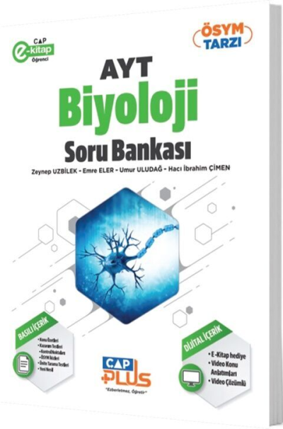 AYT Biyoloji Plus Serisi Soru Bankası Çap Yayınları SegaCopy Fotokopi Merkezi