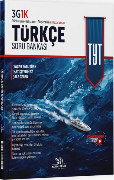 TYT Türkçe 3G1K Soru Bankası Yayın Denizi SegaCopy Fotokopi Merkezi