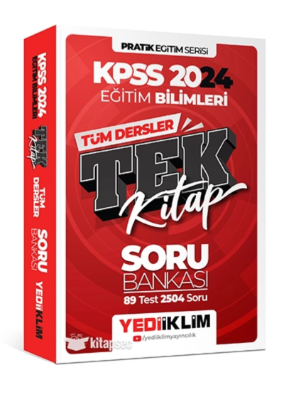 2024 KPSS Eğitim Bilimleri Tüm Dersler Tek Kitap Soru Bankası SegaCopy Fotokopi Merkezi