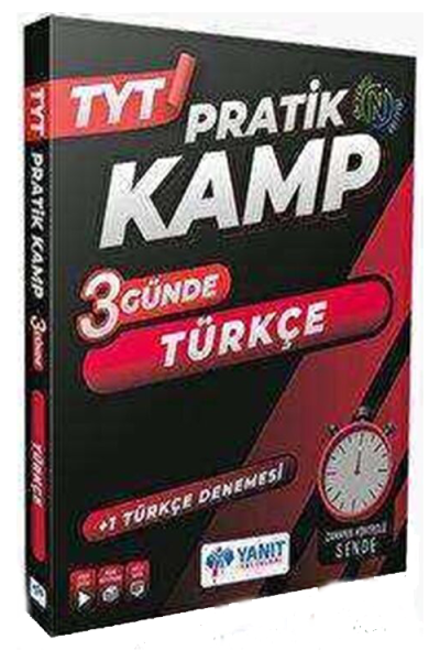 TYT Pratik Kamp 3 Günde Türkçe Yanıt Yayınları