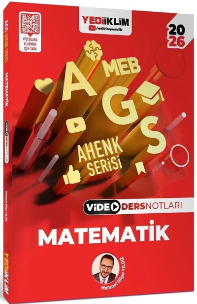 2026 MEB-AGS Matematik Sayısal Yetenek Video Ders Notları Ahenk Serisi Mehmet Bilge Yıldız Yediiklim Yayınları SegaCopy Fotokopi Merkezi