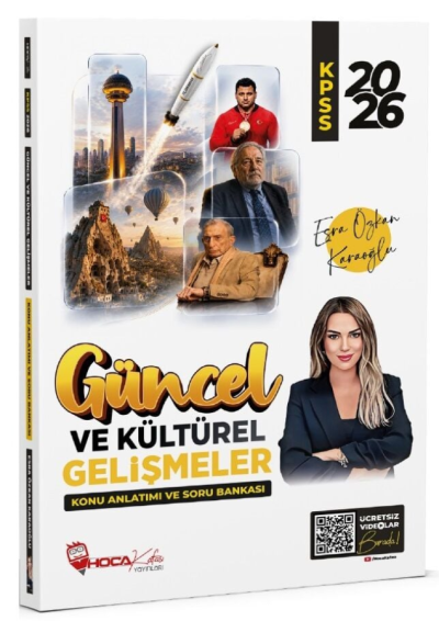 2026 KPSS Güncel ve Kültürel Gelişmeler Konu Anlatımı ve Soru Bankası Hoca Kafası Yayınları SegaCopy Fotokopi Merkezi