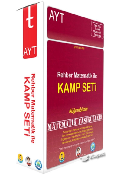 AYT Rehber Matematik ile Kamp Seti Matematik Fasikülleri 2022 SegaCopy Fotokopi Merkezi