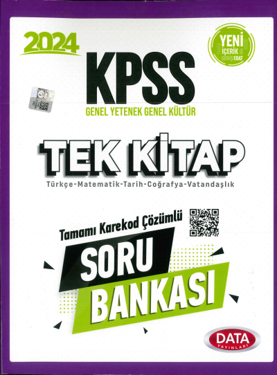 KPSS TEK KİTAP TAMAMI KAREKOD ÇÖZÜMLÜ SORU BANKASI SegaCopy Fotokopi Merkezi