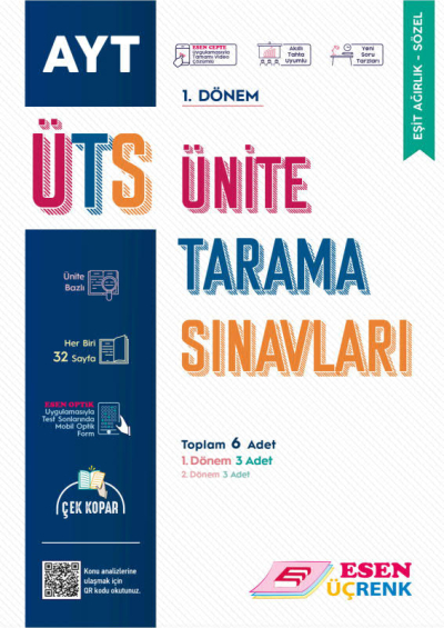 AYT Ünite Tarama Testleri (EA-Sözel) SegaCopy Fotokopi Merkezi