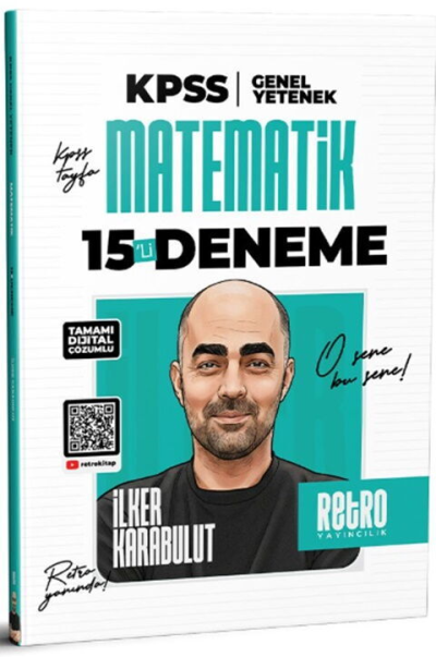 2026 KPSS Genel Yetenek Matematik 15'li Deneme Retro Yayıncılık SegaCopy Fotokopi Merkezi