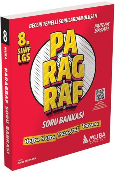 8. Sınıf Paragraf Soru Bankası Muba Yayınları