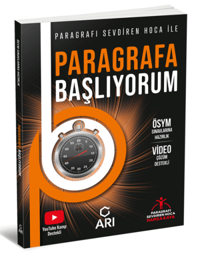Paragrafa Başlıyorum (ÖSYM Sınavlarına Hazırlık) Arı Yayıncılık SegaCopy Fotokopi Merkezi