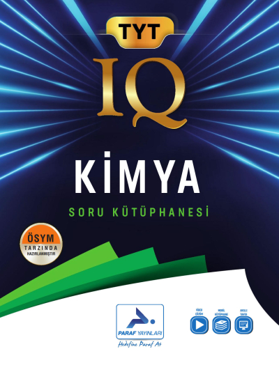 TYT Kimya IQ Soru Kütüphanesi PRF Paraf Yayınları SegaCopy Fotokopi Merkezi