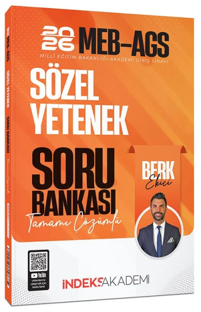 2026 MEB-AGS Sözel Yetenek Soru Bankası Çözümlü İndeks Akademi Yayıncılık SegaCopy Fotokopi Merkezi