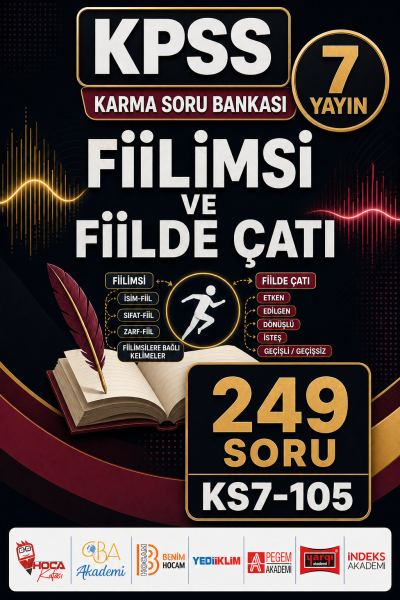 Fiilimsi ve Fiilde Çatı 7 Yayın 249 Soru SegaCopy Fotokopi Merkezi