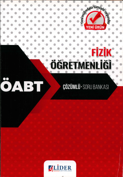 FİZİK ÖĞRETMENLİĞİ ÇÖZÜMLÜ SORU BANKASI SegaCopy Fotokopi Merkezi