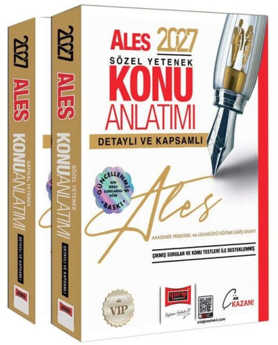 2027 ALES VIP Konu Anlatımlı Modüler Set Yargı Yayınları SegaCopy Fotokopi Merkezi