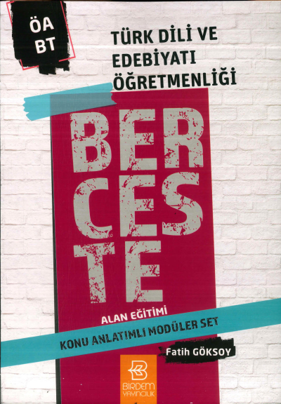 BERCESTE ALAN EĞİTİMİ KONU ANLATIMLI MODÜLER SET SegaCopy Fotokopi Merkezi