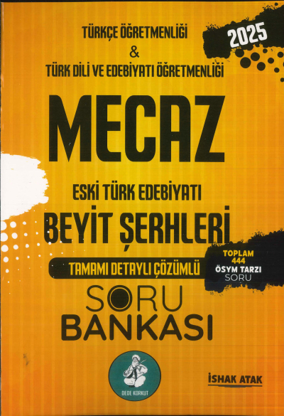Mecaz Eski Türk Edebiyatı Beyit Şerhleri 444 Tamamı Çözümlü Soru Bankası Atak Yayınları SegaCopy Fotokopi Merkezi