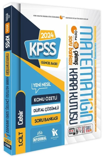 MATEMATİĞİN KARA KUTUSU ÇIKMIŞ SORU BANKASI 1.CİLT (CEBİR)