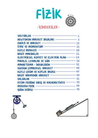 AYT Fizik Vip Notlar Vin Kampüs SegaCopy Fotokopi Merkezi