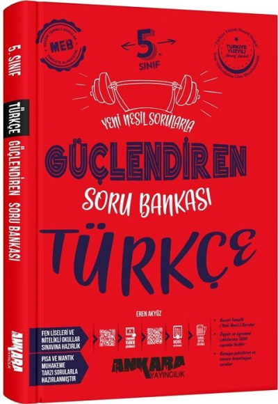 5. Sınıf Güçlendiren Türkçe Soru Bankası Ankara Yayıncılık
