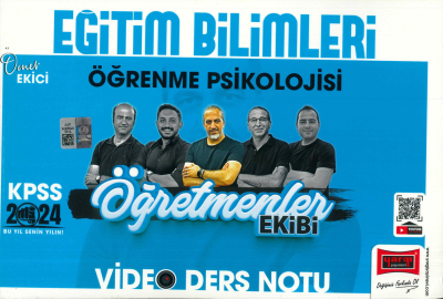 ÖĞRENME PSİKOLOJİSİ ÖĞRETMENLER EKİBİ VİDEO DERS NOTU SegaCopy Fotokopi Merkezi