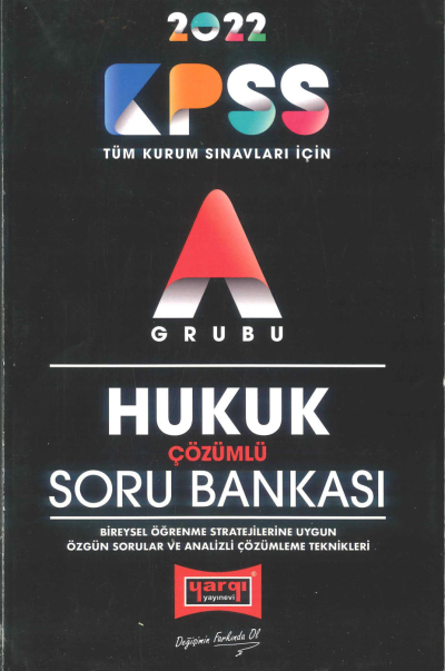 KPSS - A HUKUK ÇÖZÜMLÜ SORU BANKASI 2022 SegaCopy Fotokopi Merkezi