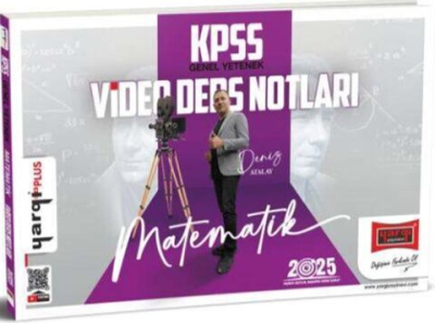 2025 KPSS Genel Yetenek Matematik Video Ders Notları Yargı Yayınları SegaCopy Fotokopi Merkezi