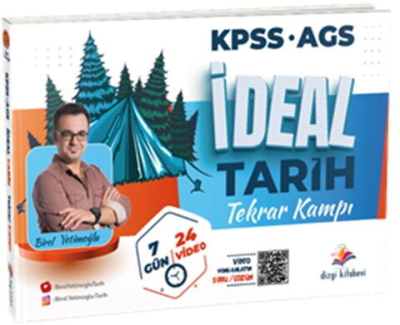 KPSS MEB AGS İdeal Tarih Video Konu Anlatımlı Tekrar Kampı Dizgi Kitap SegaCopy Fotokopi Merkezi