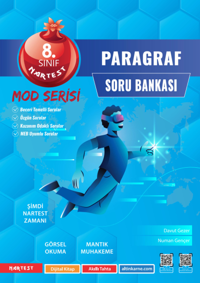 8. Sınıf Mod Paragraf Soru Bankası Nartest Yayınları