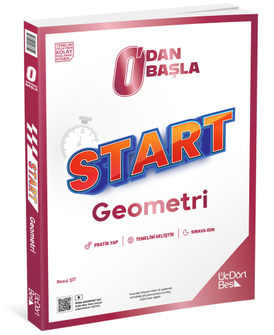 2027 Sıfırdan Başla Start Geometri ÜçDörtBeş Yayınları SegaCopy Fotokopi Merkezi
