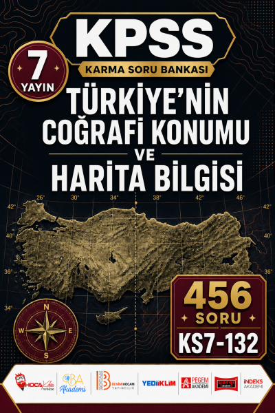 Türkiye’nin Coğrafi Konumu ve Harita Bilgisi 7 Yayın 456 Soru SegaCopy Fotokopi Merkezi