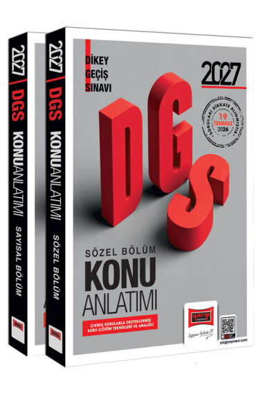 2027 DGS Konu Anlatımlı Modüler Set Yargı Yayınları SegaCopy Fotokopi Merkezi
