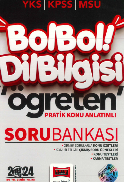 BOL BOL DİL BİLGİSİ ÖĞRETEN PRATİK KONU ANLATIMLI SORU BANKASI SegaCopy Fotokopi Merkezi